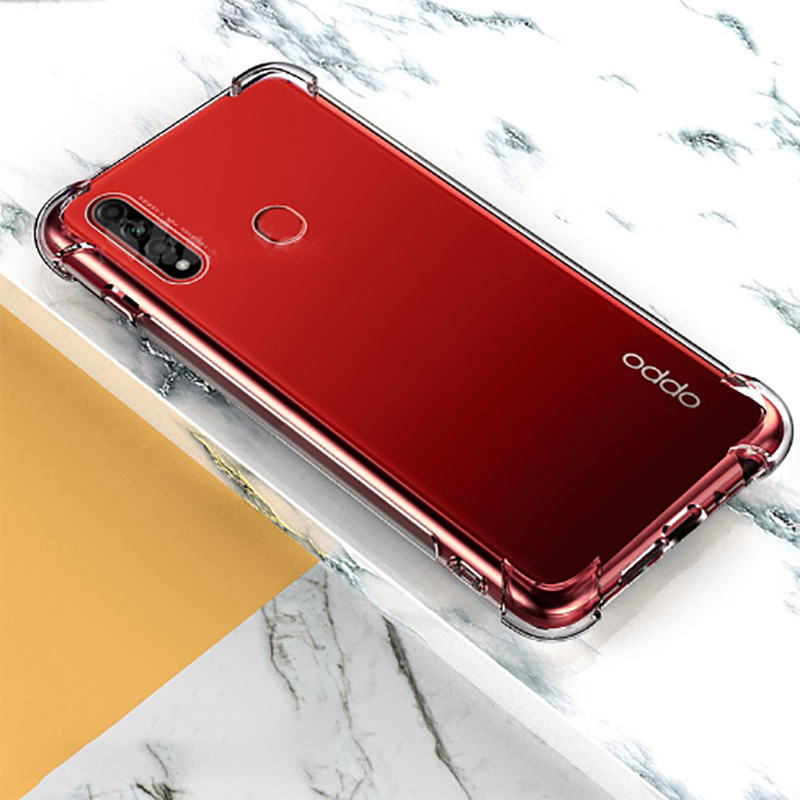 Oppo A31 Kılıf Zore Nitro Anti Shock Silikon - Renksiz