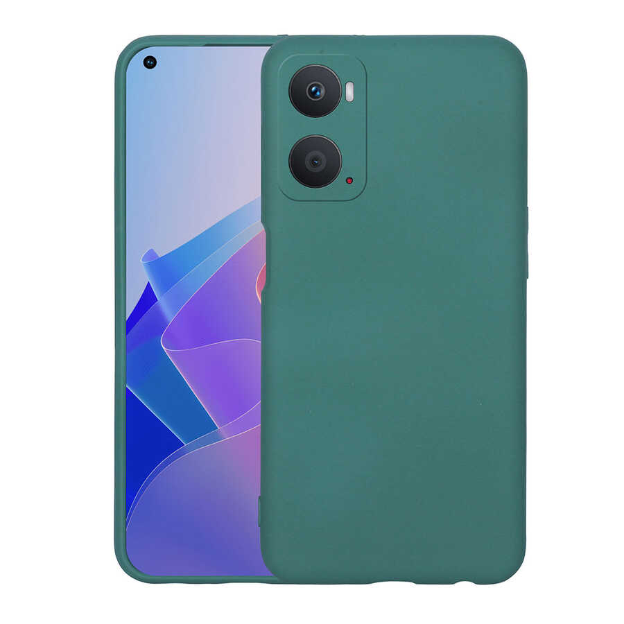 Oppo A36 Kılıf Zore Mara Lansman Kılıf - Koyu Yeşil