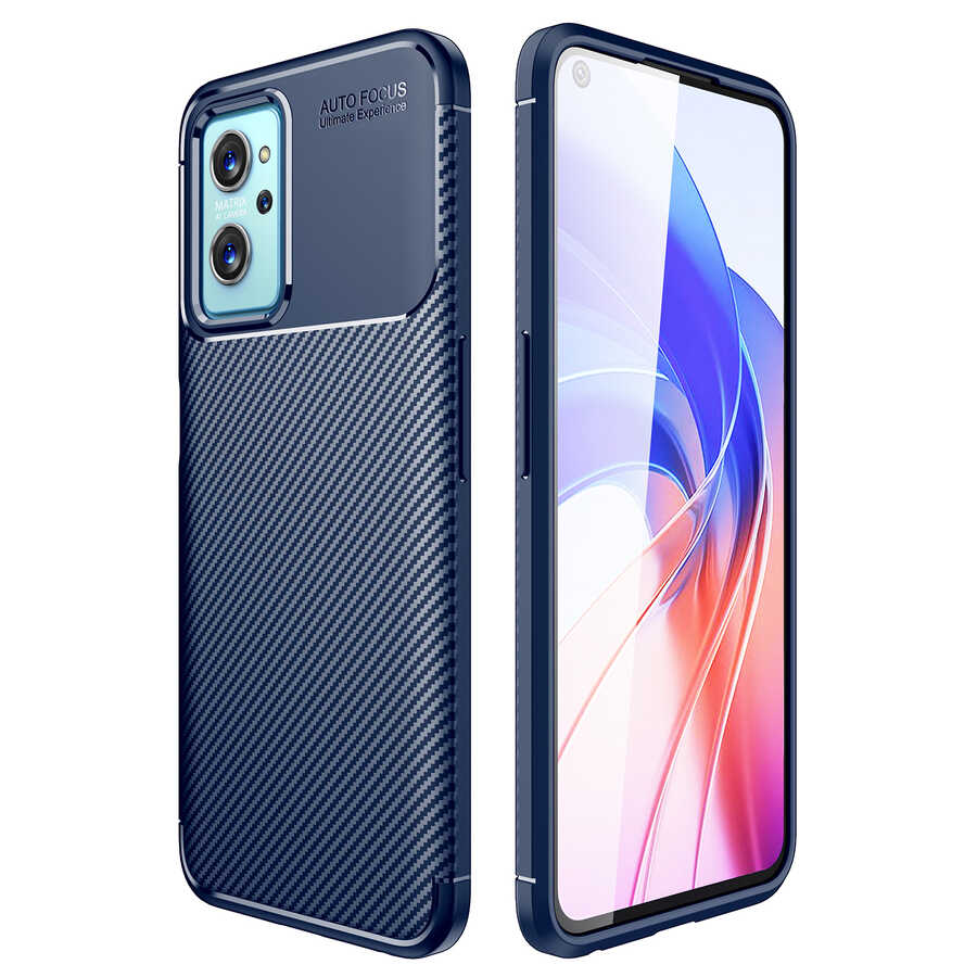 Oppo A36 Kılıf Zore Negro Silikon Kılıf - Lacivert