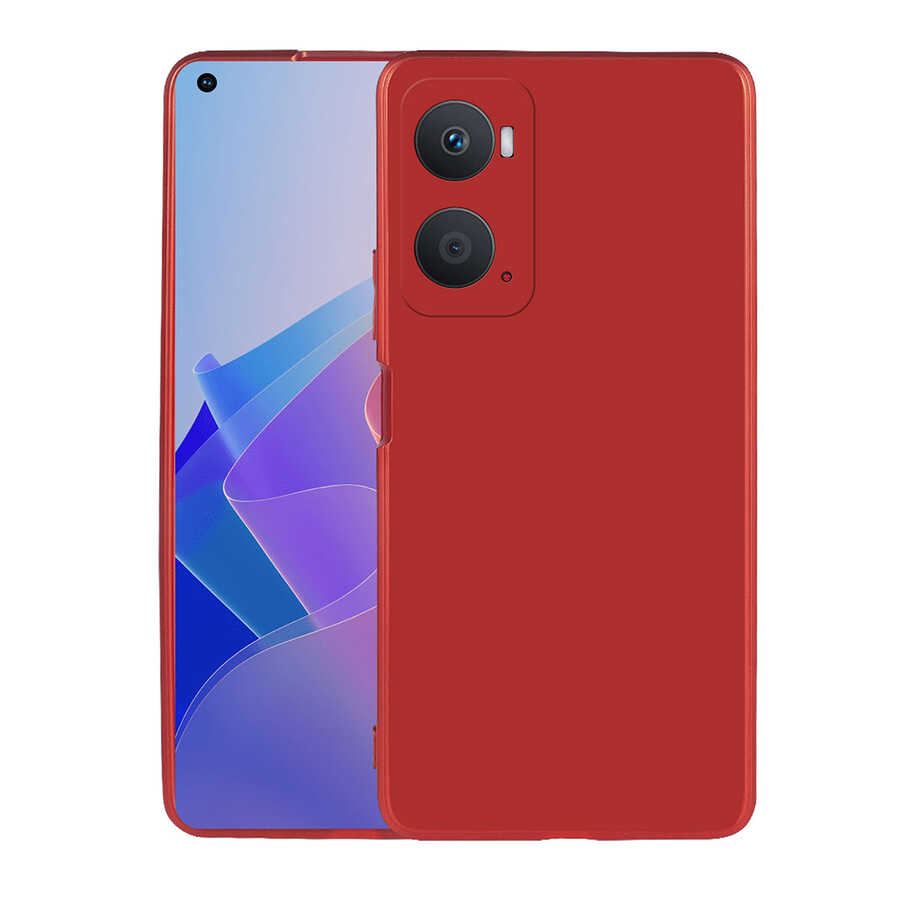 Oppo A36 Kılıf Zore Premier Silikon Kılıf - Kırmızı