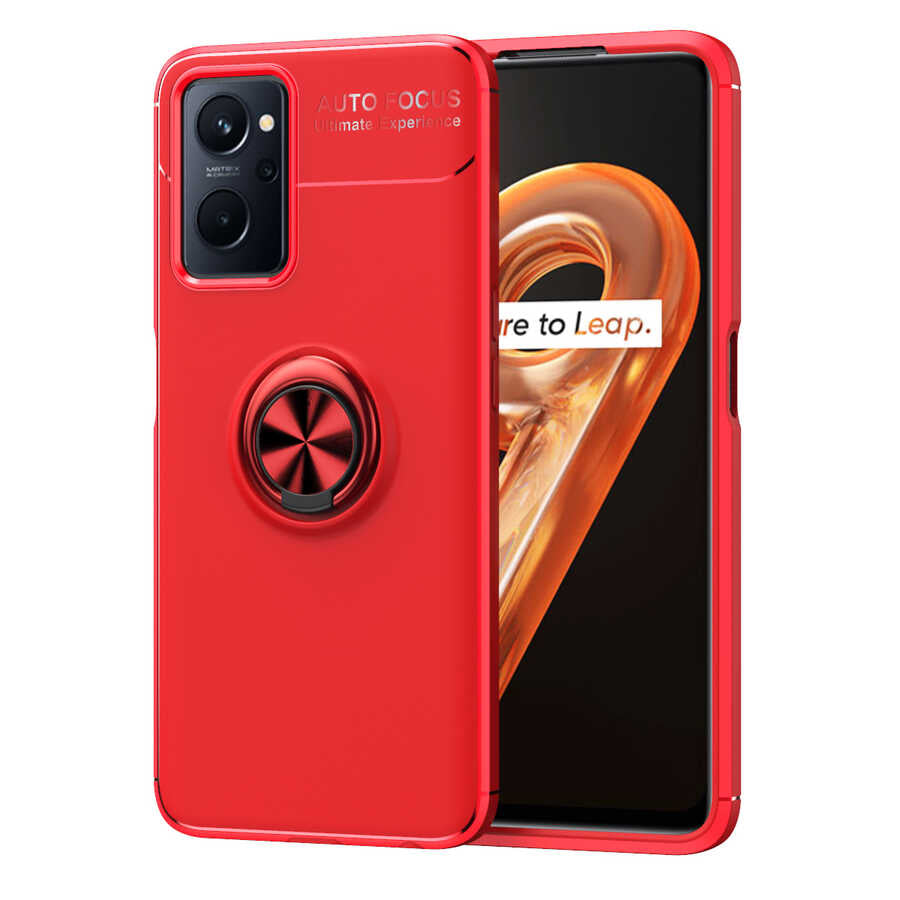 Oppo A36 Kılıf Zore Ravel Silikon Kılıf - Kırmızı