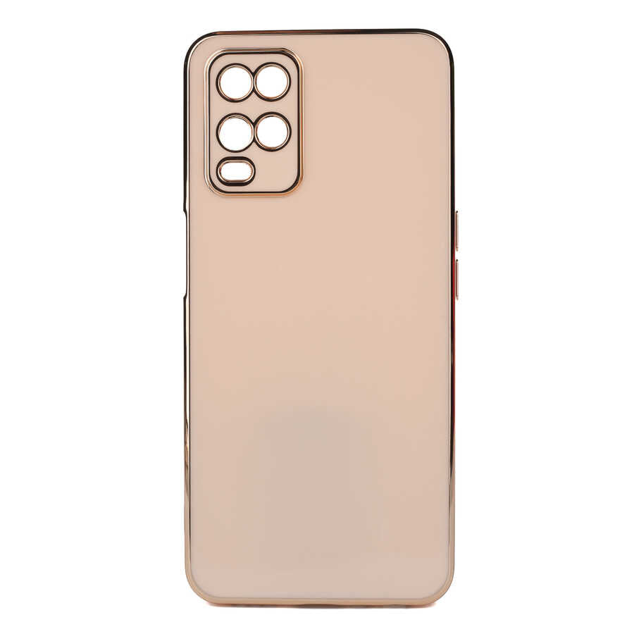Oppo A54 4G Kılıf Zore Bark Kılıf - Rose Gold