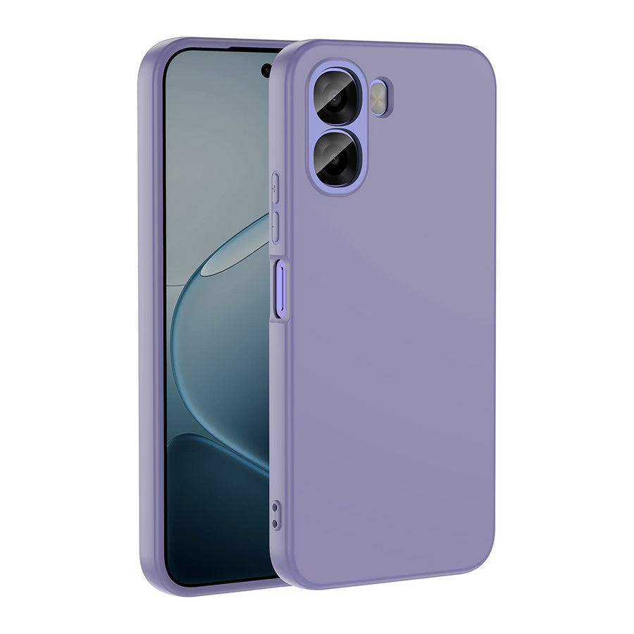 Oppo A6X Kılıf Zore Mara Lansman Kılıf - Lila