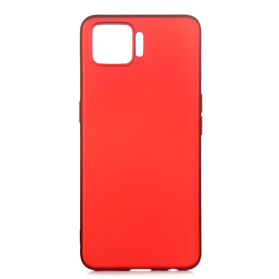 Oppo A73 Kılıf Zore Premier Silikon Kılıf - Kırmızı