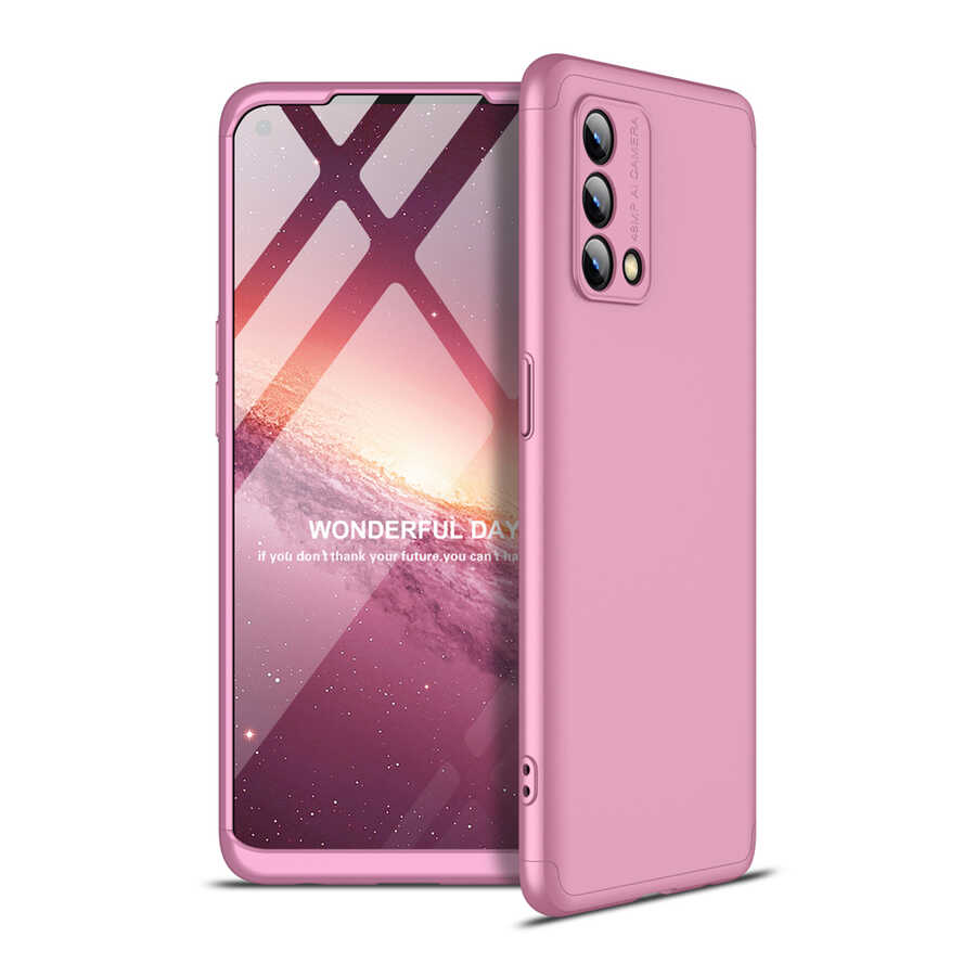 Oppo A74 4G Kılıf Zore Ays Kılıf - Rose Gold
