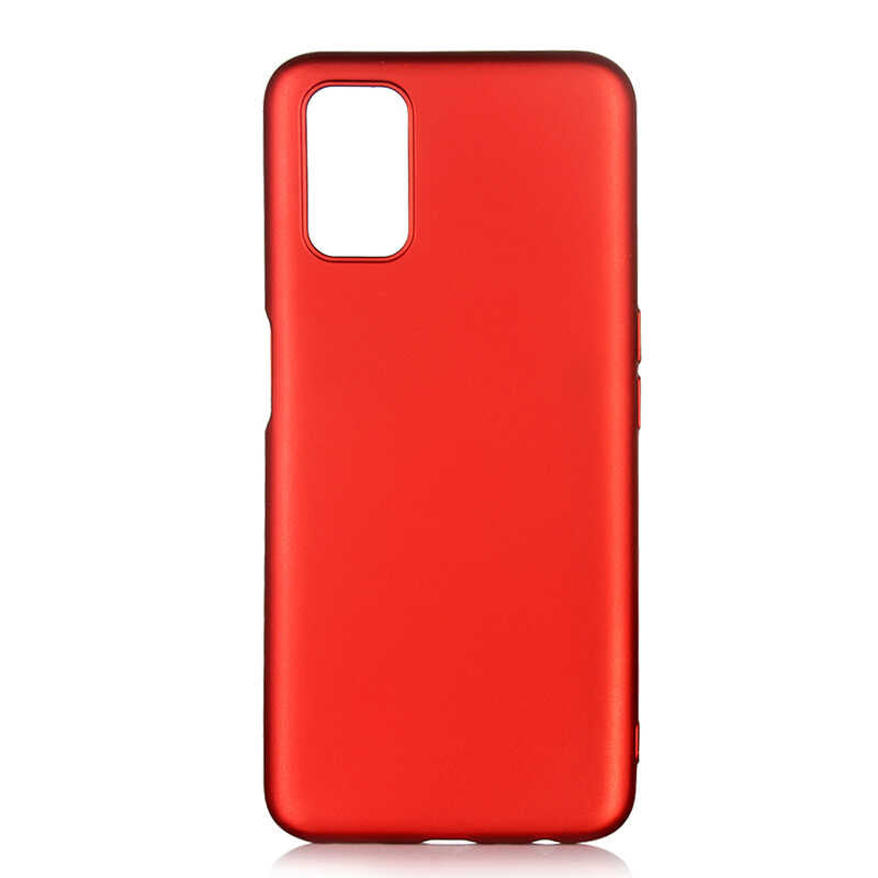Oppo A92 Kılıf Zore Premier Silikon Kılıf - Kırmızı