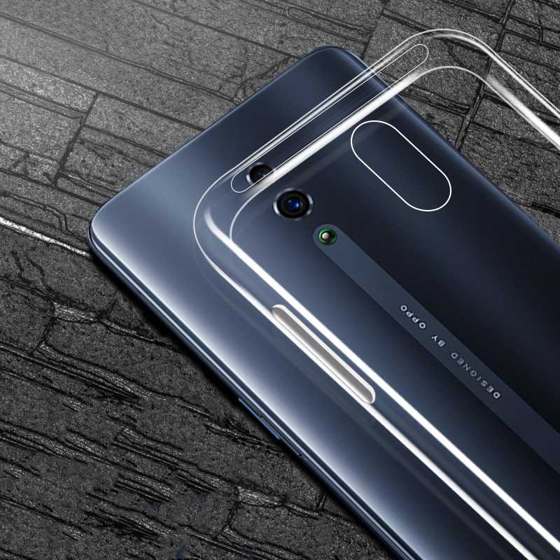 Oppo Reno Kılıf Zore Süper Silikon Kılıf - Renksiz