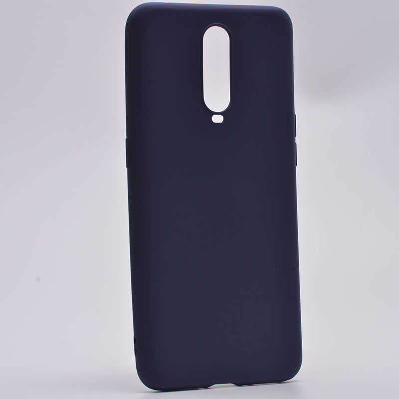 Oppo RX17 Pro Kılıf Zore Premier Silikon Kılıf - Lacivert