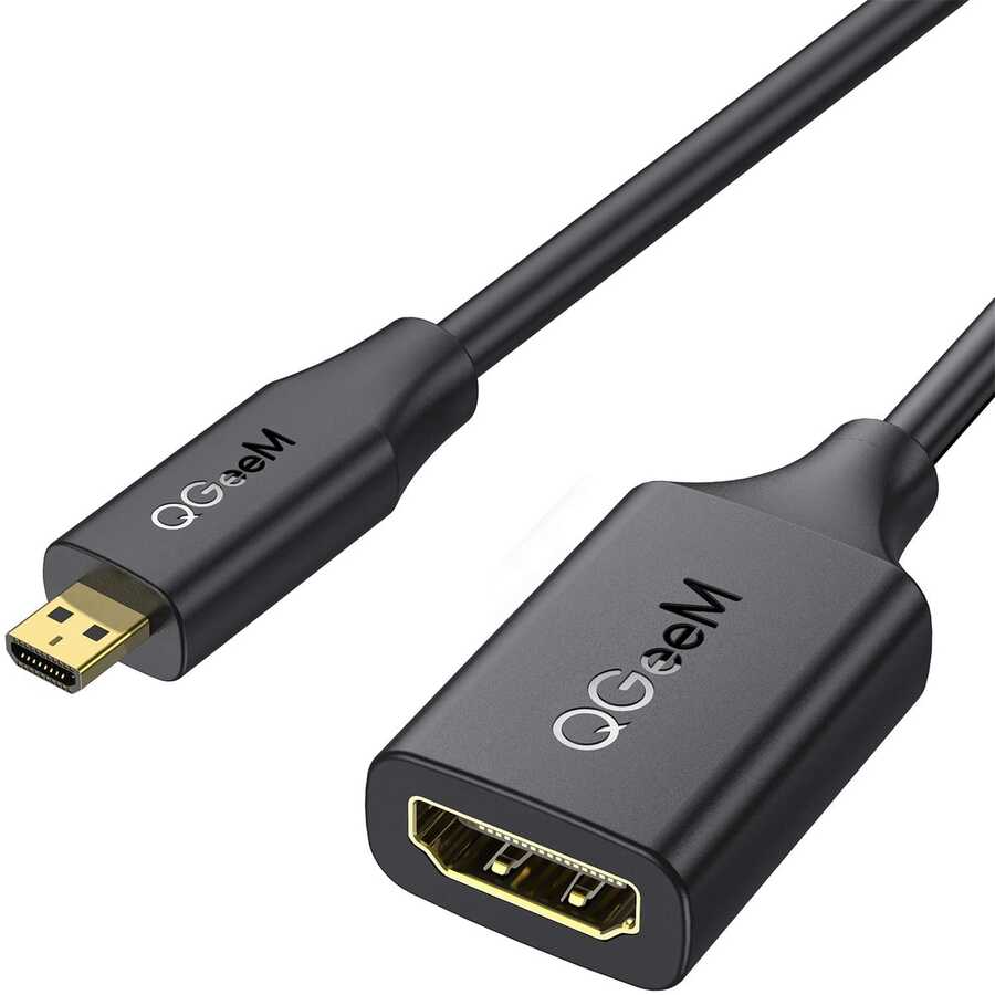 Qgeem QG-HD21 Micro HDMI Kablo - Siyah