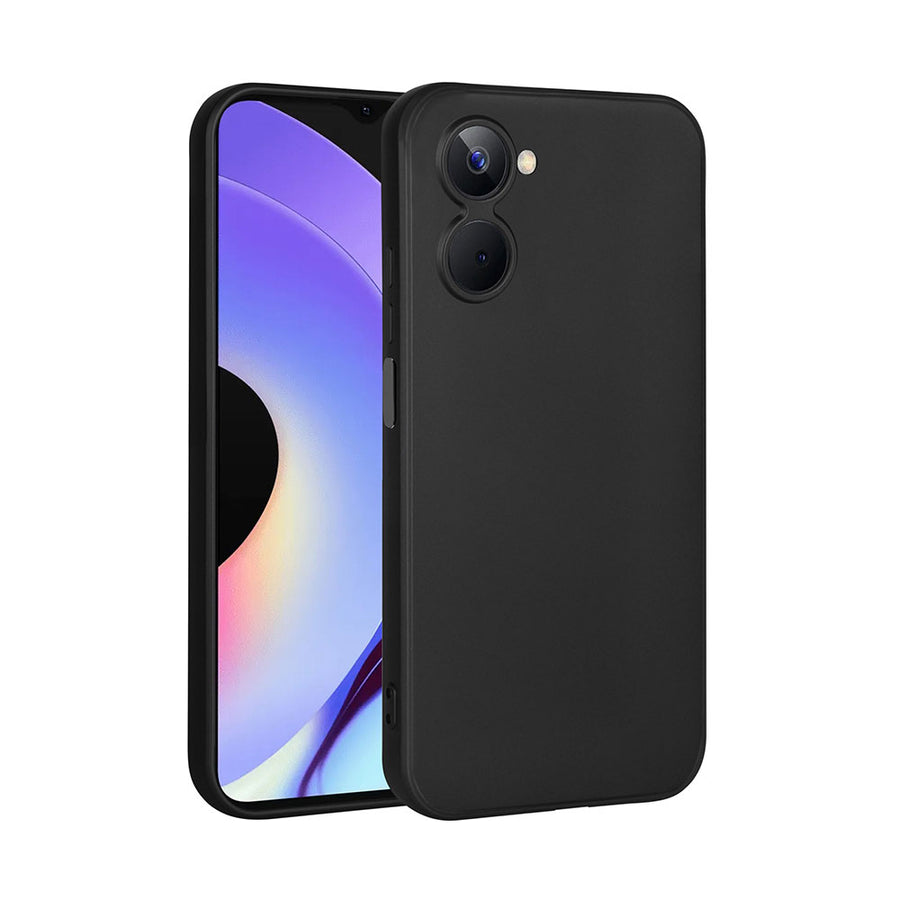 Realme 10 4G Kılıf Zore Premier Silikon Kılıf - Siyah
