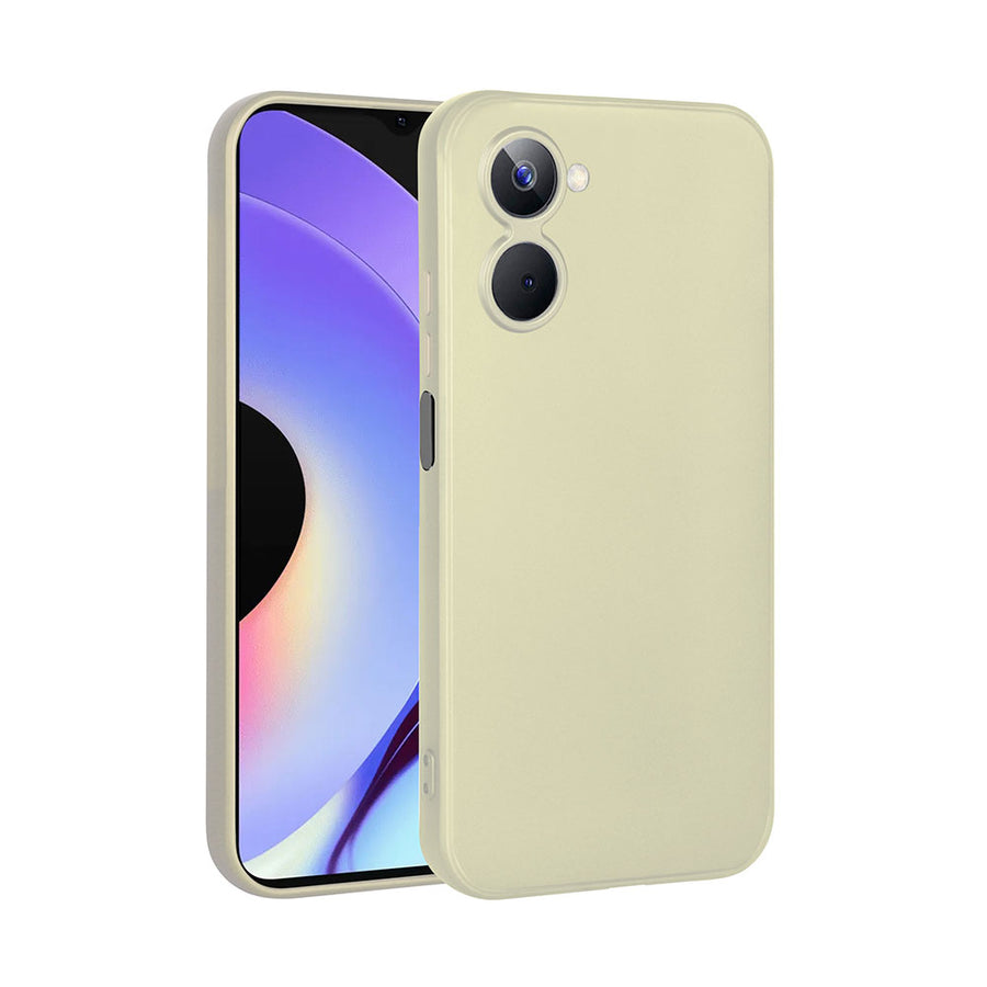 Realme 10 4G Kılıf Zore Premier Silikon Kılıf - Gold