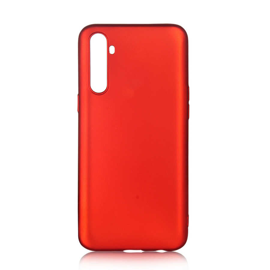 Realme 6 Pro Kılıf Zore Premier Silikon Kılıf - Kırmızı