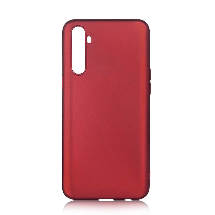 Realme 6 Pro Kılıf Zore Premier Silikon Kılıf - Mürdüm