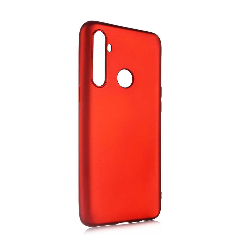 Realme 6İ Kılıf Zore Premier Silikon Kılıf - Kırmızı