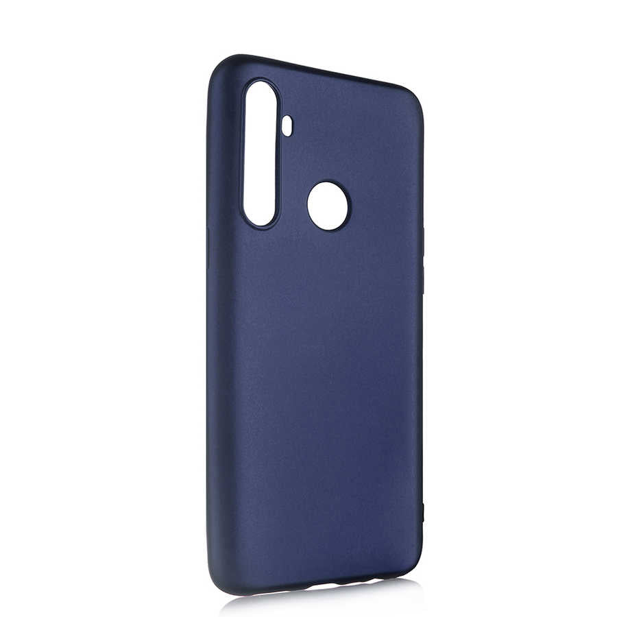 Realme 6İ Kılıf Zore Premier Silikon Kılıf - Lacivert