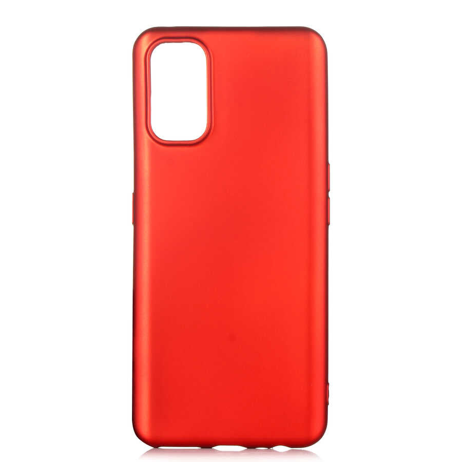 Realme 7 Pro Kılıf Zore Premier Silikon Kılıf - Kırmızı