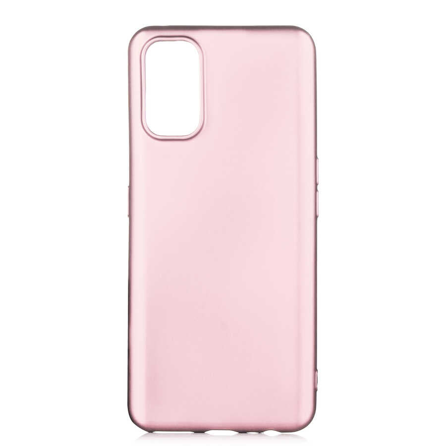 Realme 7 Pro Kılıf Zore Premier Silikon Kılıf - Rose Gold