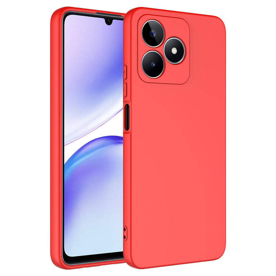 Realme C53 Kılıf Zore Mara Lansman Kılıf - Kırmızı