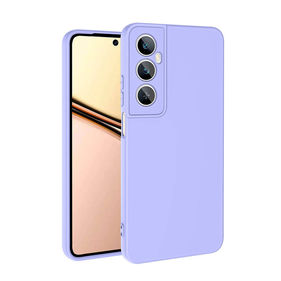 Realme C65 4G Kılıf Zore Mara Lansman Kılıf - Lila
