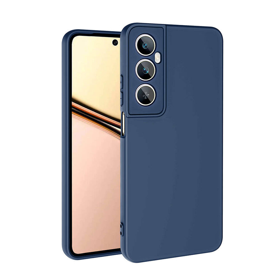 Realme C65 4G Kılıf Zore Mara Lansman Kılıf - Lacivert