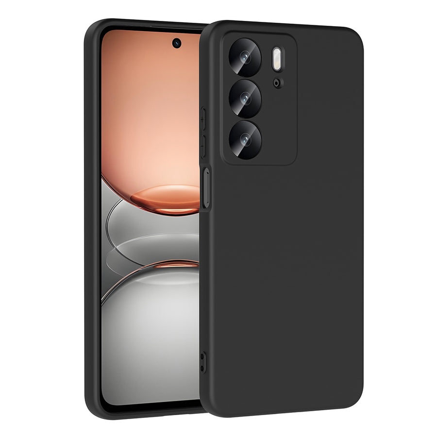 Realme C75 Kılıf Zore Mara Lansman Kılıf - Siyah