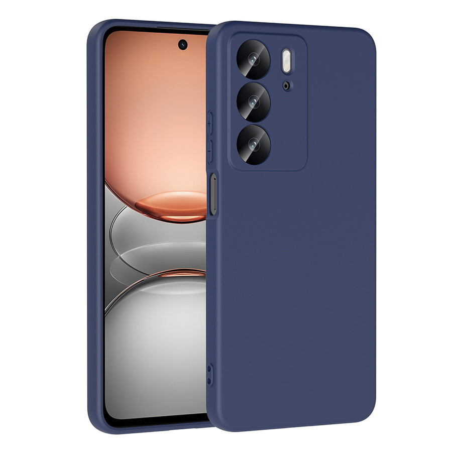 Realme C75 Kılıf Zore Mara Lansman Kılıf - Lacivert