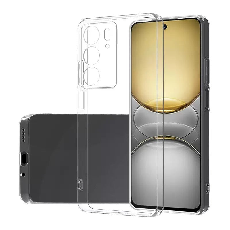 Realme C75 Kılıf Zore Süper Silikon Kılıf - Şeffaf