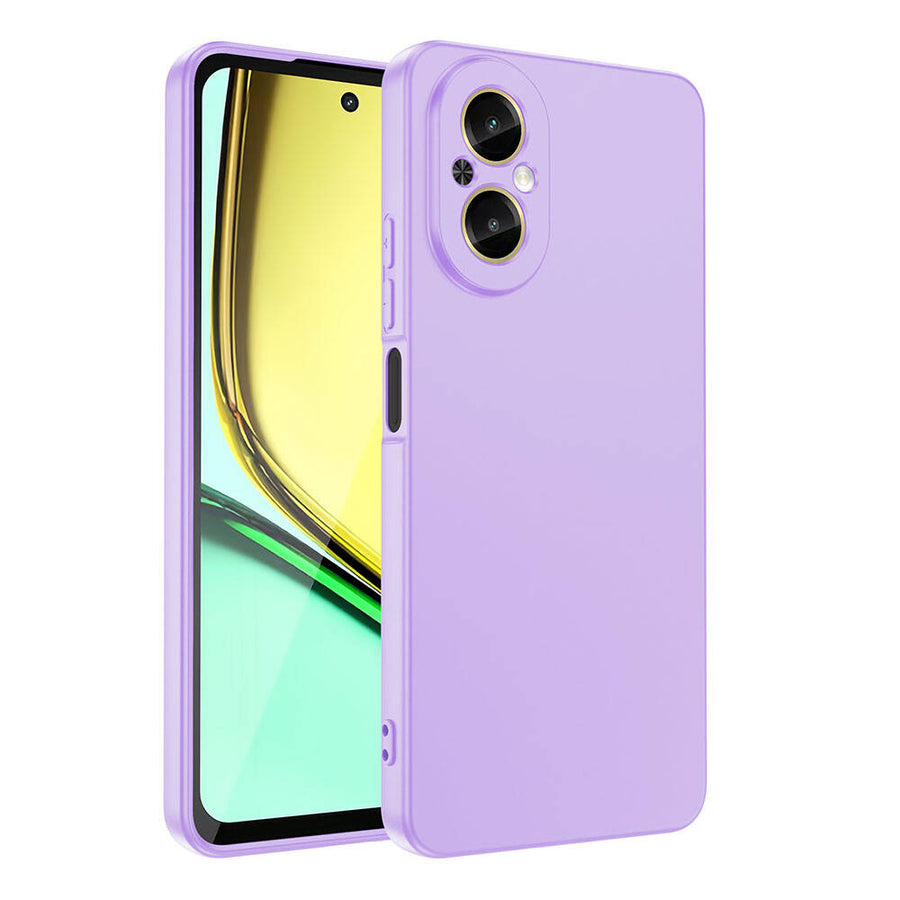 Realme 12 Lite Kılıf Zore Mara Lansman Kılıf - Lila