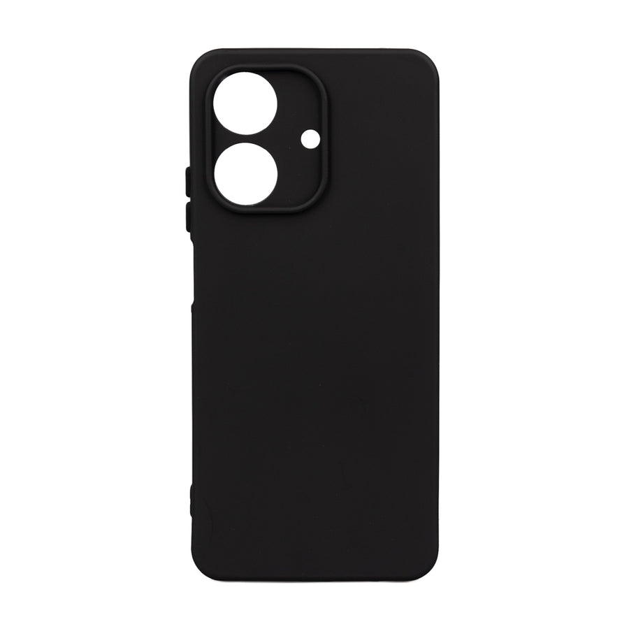 Realme Note 60 Kılıf Zore Biye Silikon - Siyah