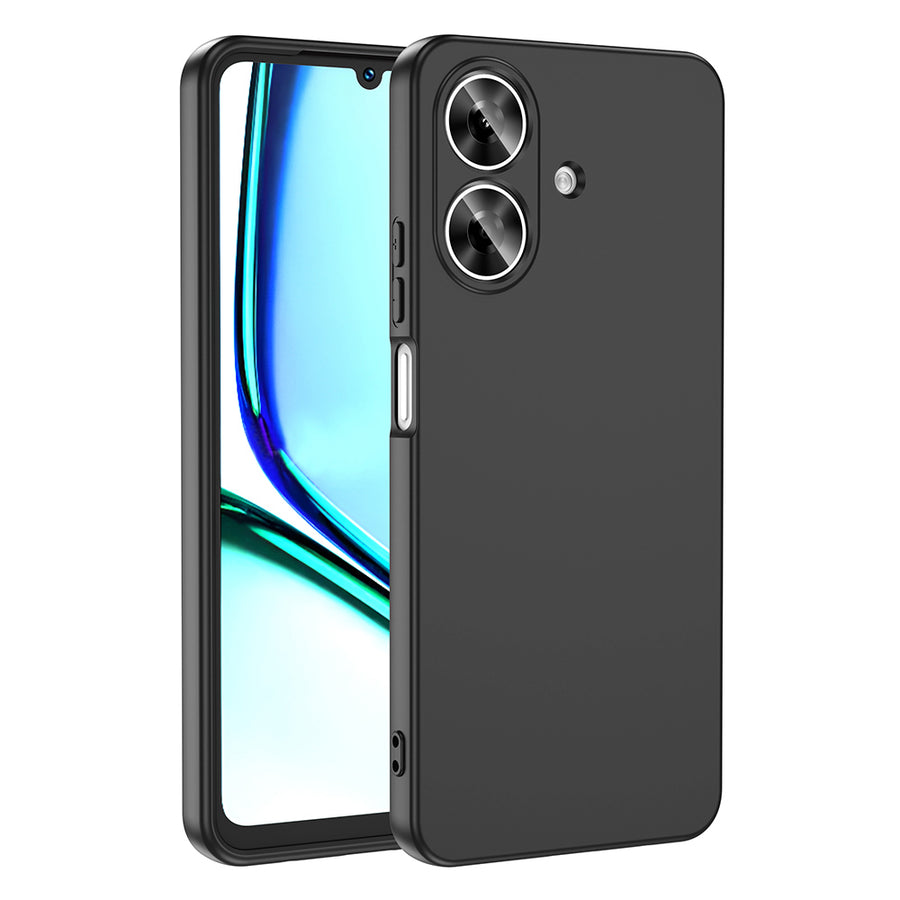 Realme Note 60 Kılıf Zore Mara Lansman Kılıf - Siyah