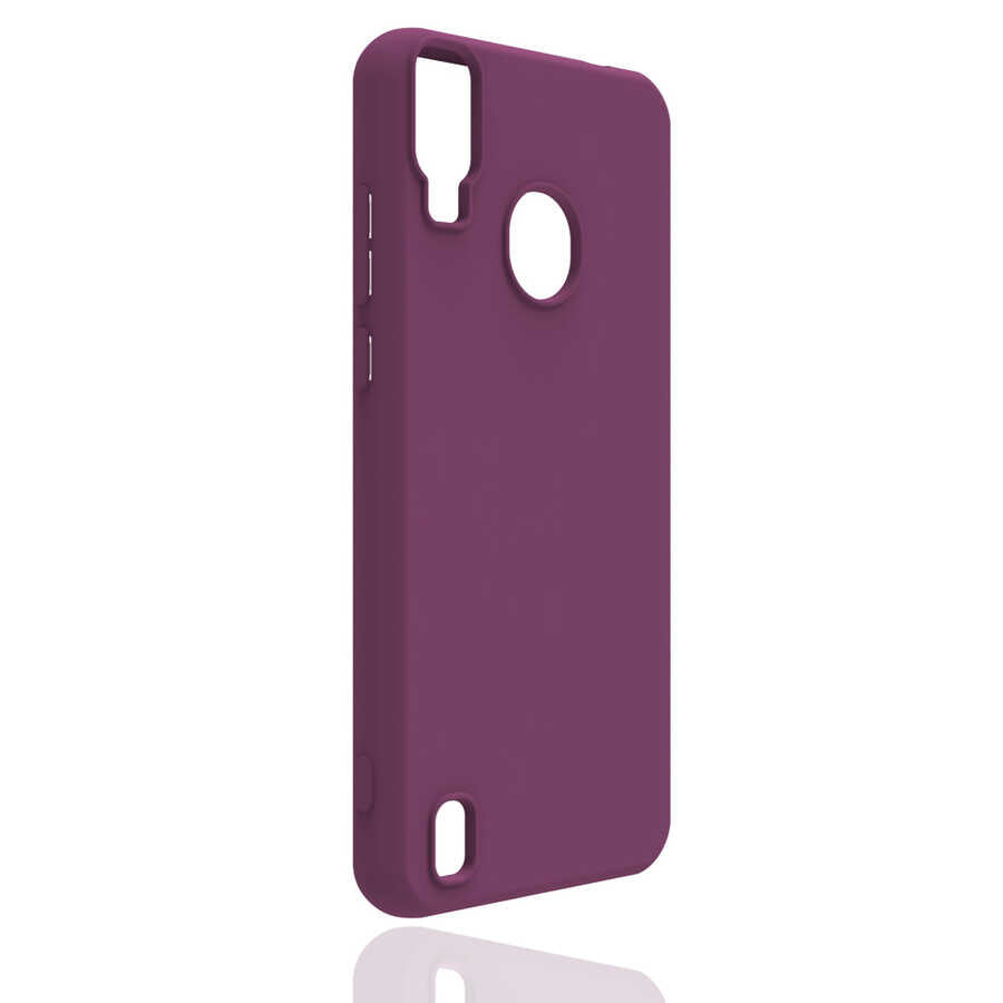 Reeder P13 Blue Kılıf Zore Biye Silikon - Mor
