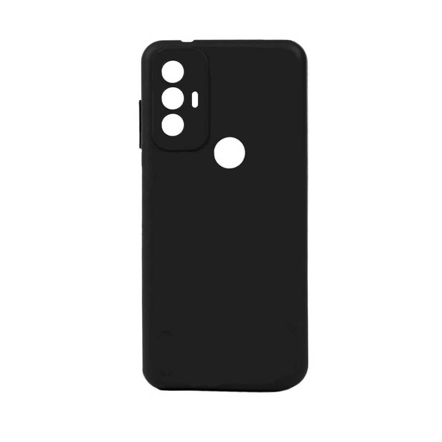 TCL 30 SE Kılıf Zore Biye Silikon - Siyah