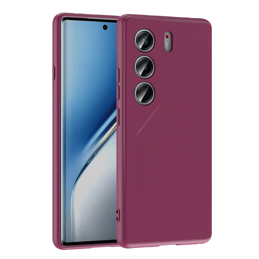 Tecno Camon 40 4G Kılıf Zore Mara Lansman Kılıf - Koyu Mor
