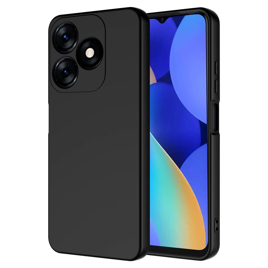 Tecno Spark 10 4G Kılıf Zore Mara Lansman Kılıf - Siyah