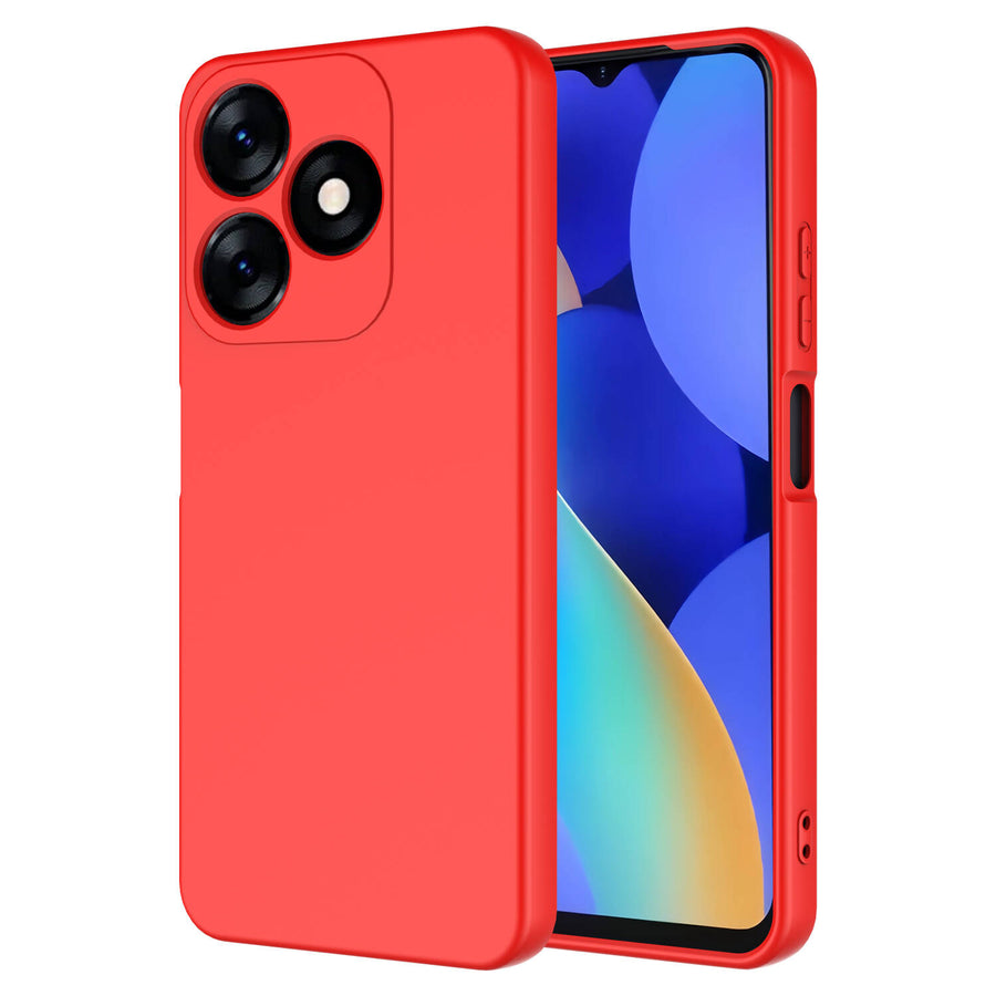 Tecno Spark 10 4G Kılıf Zore Mara Lansman Kılıf - Kırmızı