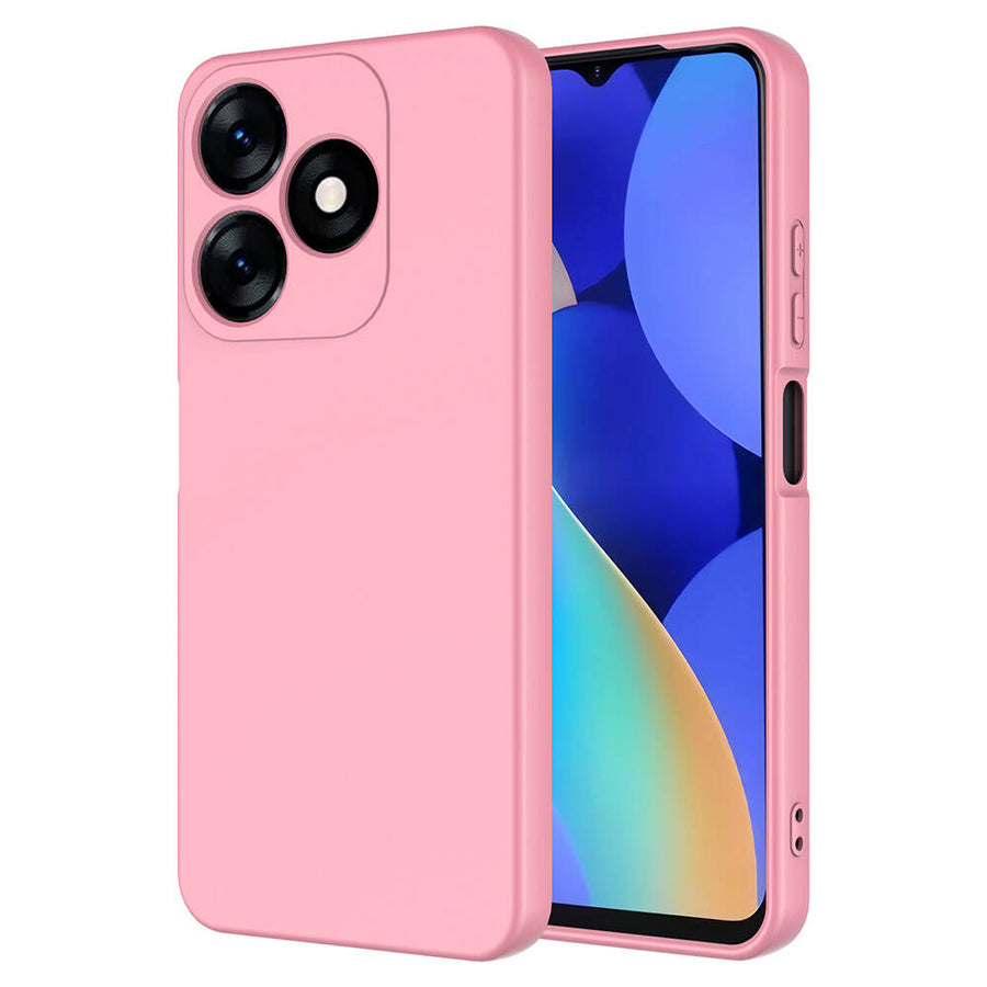 Tecno Spark 10 4G Kılıf Zore Mara Lansman Kılıf - Pembe