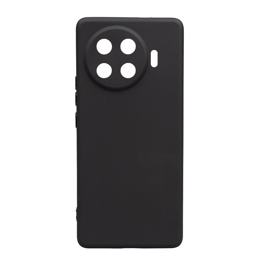 Tecno Spark 20 Pro Plus Kılıf Zore Biye Silikon - Siyah