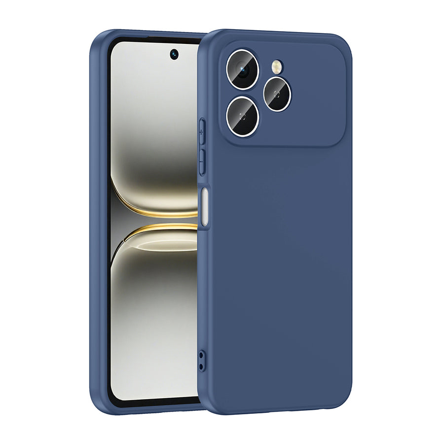 Tecno Spark 40 Kılıf Zore Mara Lansman Kılıf - Lacivert