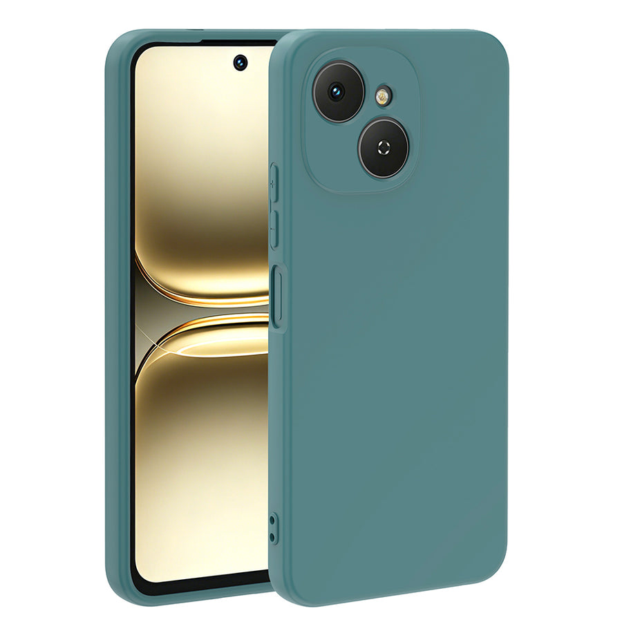 Tecno Spark 40C Kılıf Zore Mara Lansman Kılıf - Koyu Yeşil