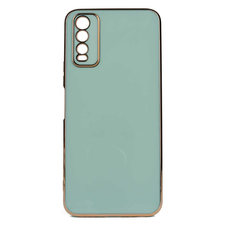 Vivo Y11S Kılıf Zore Bark Kılıf - Açık Yeşil