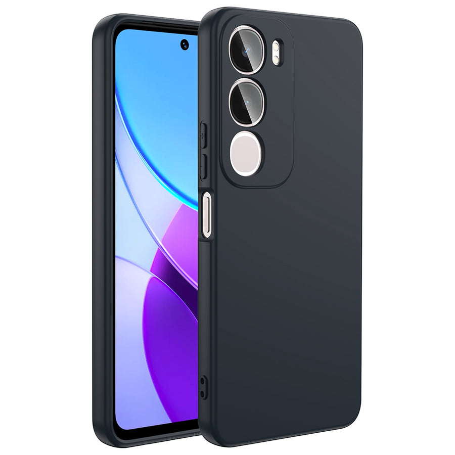 Vivo Y19S Kılıf Zore Mara Lansman Kılıf - Siyah