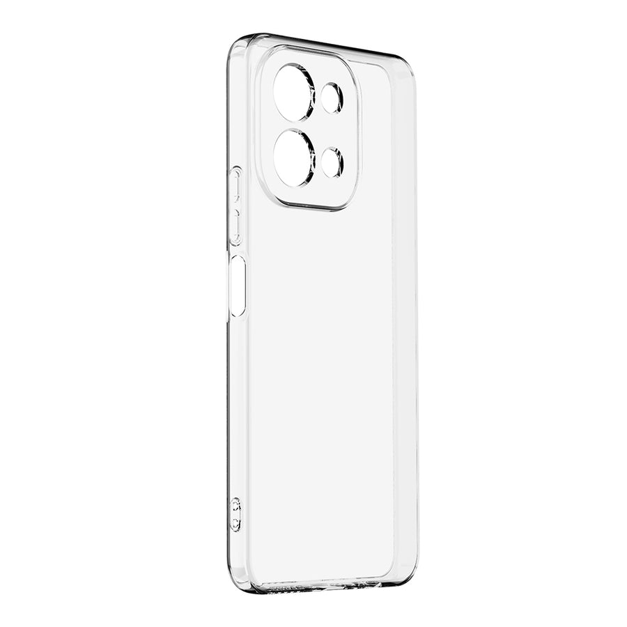 Vivo Y28 Kılıf Zore Süper Silikon Kılıf - Şeffaf