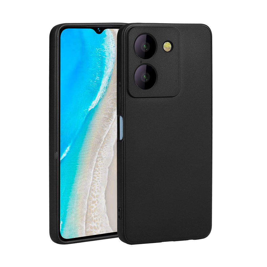 Vivo Y36 4G Kılıf Zore Premier Silikon Kılıf - Siyah