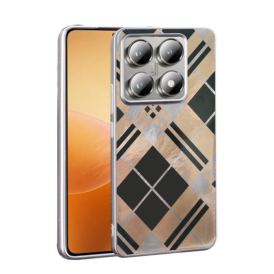 Xiaomi 14T Kılıf Desenli Zore Mep Kılıf - Geometrik