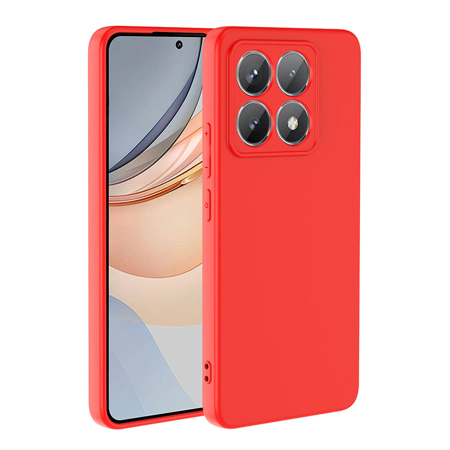 Xiaomi 14T Kılıf Zore Mara Lansman Kılıf - Kırmızı