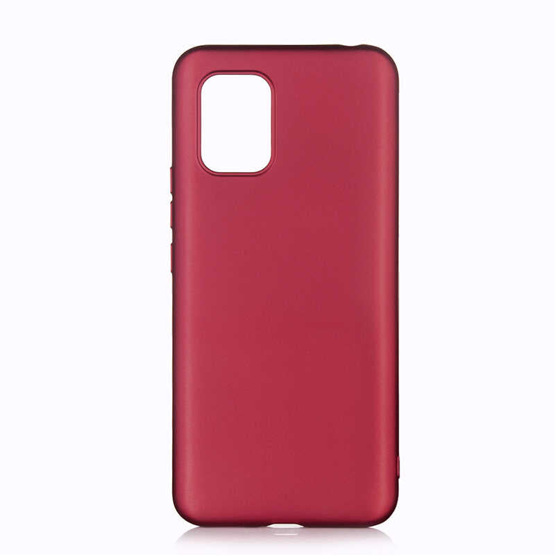 Xiaomi Mi 10 Lite Kılıf Zore Premier Silikon Kılıf - Mürdüm