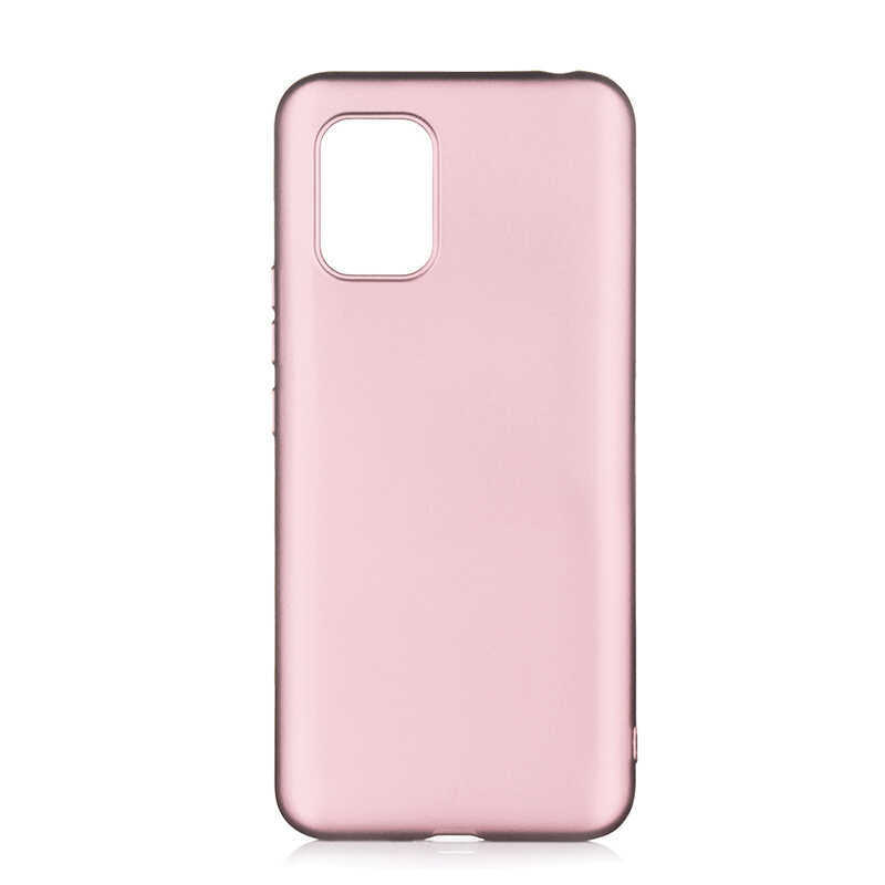 Xiaomi Mi 10 Lite Kılıf Zore Premier Silikon Kılıf - Rose Gold