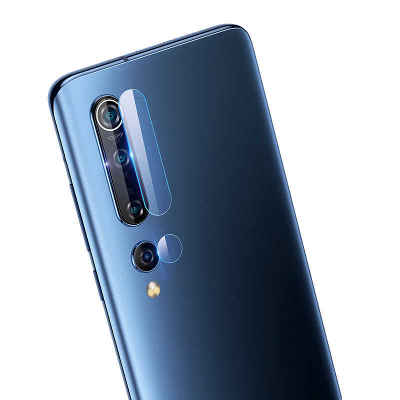 Xiaomi Mi 10 Zore Nano Kamera Koruyucu - Renksiz