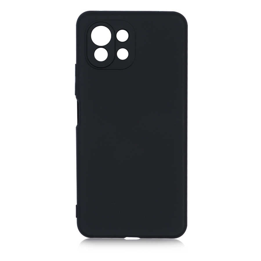 Xiaomi Mi 11 Lite Kılıf Zore Mara Lansman Kılıf - Siyah