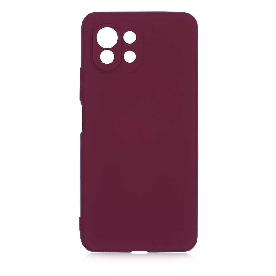 Xiaomi Mi 11 Lite Kılıf Zore Mara Lansman Kılıf - Koyu Mor